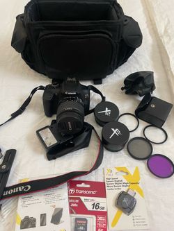 Canon EOS Rebel T6 DSLR Camera