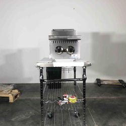 NSF 12 ins two burner Step hotplate TC-HP12-S