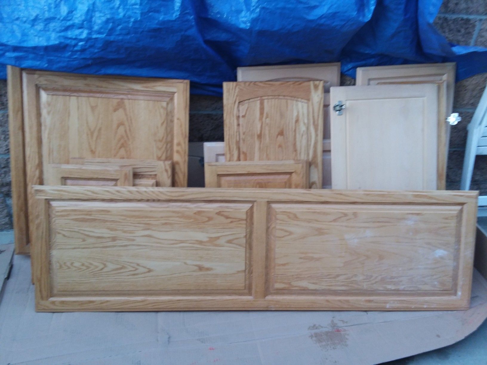 Cabinet doors...oak or maple