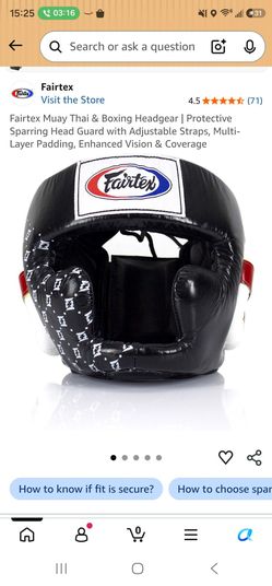 Fairtex mma headgear xl