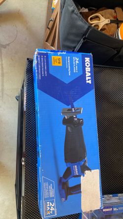 Kobalt reciprocating saw