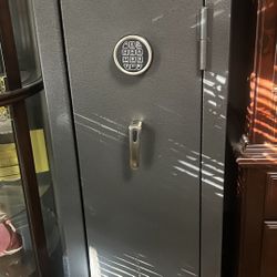 SENTINEL 12-Gun Fire Safe with Electronic Lock, Fire Resistant, 55H x 19W x 15.25D