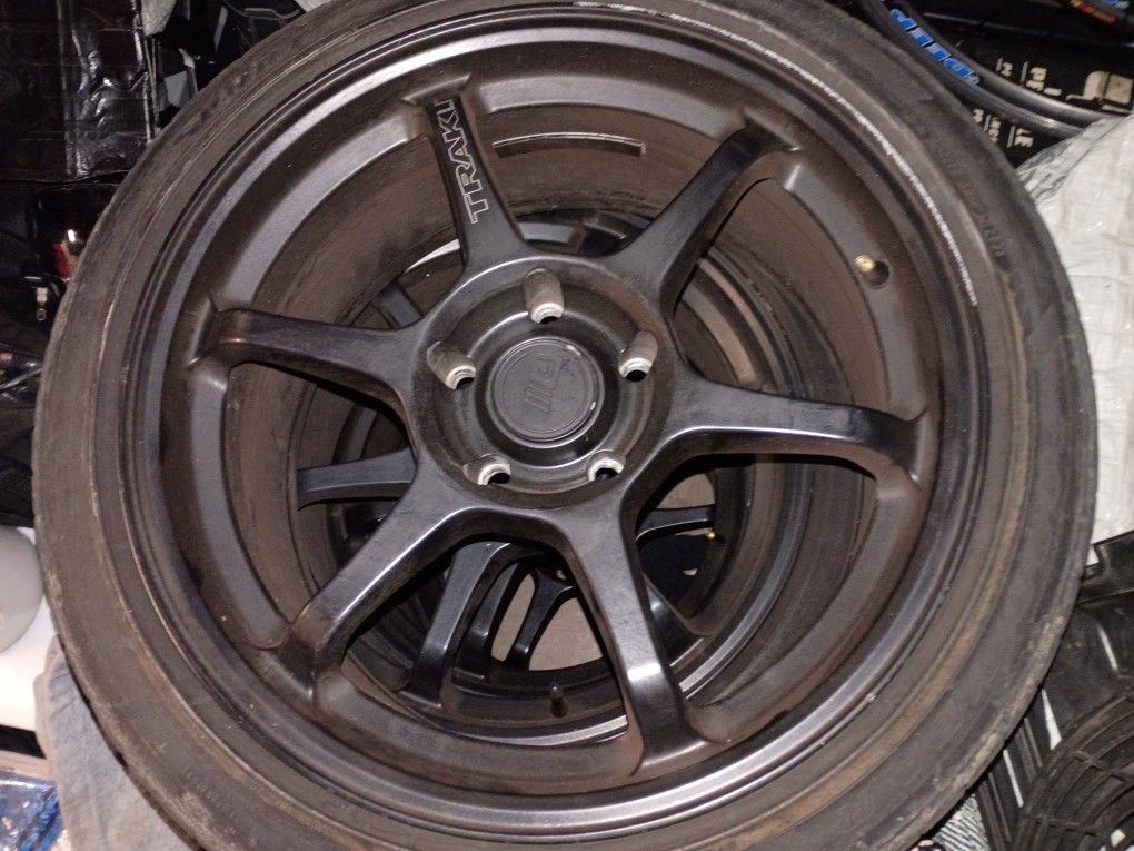 4 18 Inch Rims And Tires Used 