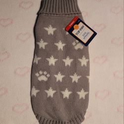 X- Small Dog Sweater.  NEW