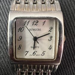 Silver and Gold Tone Women’s Watch