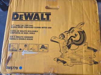 New Dewalt saw