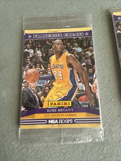Panini 2013 NBA Hoops Franchise Greats Kobe Bryant Basketball Card