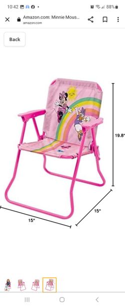 Little Girls Disney Minnie Mouse Folding Chair 