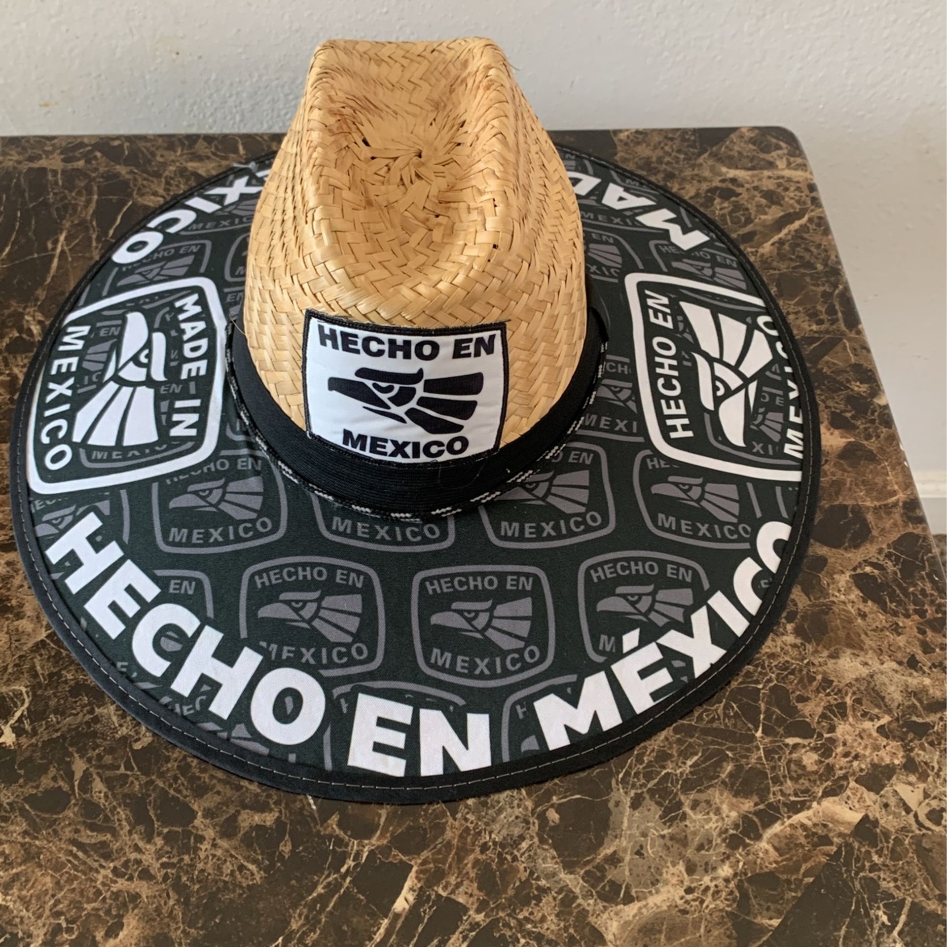 Hecho En Mexico Straw Hat 