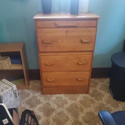 Solid Maple Secretary Desk