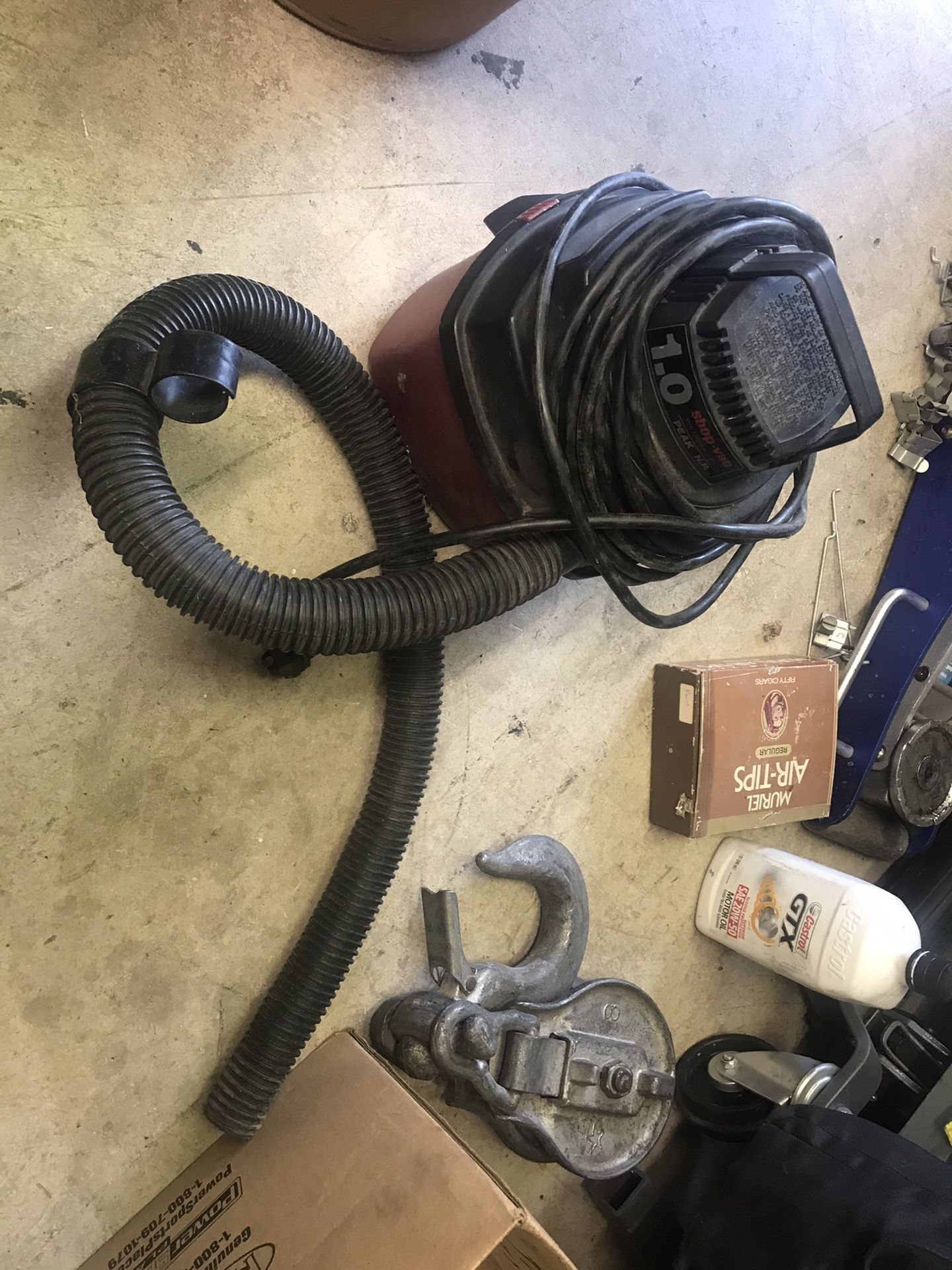 Small shop vac