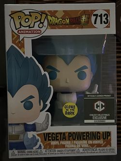 Dragon Ball Z Vegeta Powering Up Funko Pop