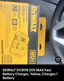 Dewalt fast charger