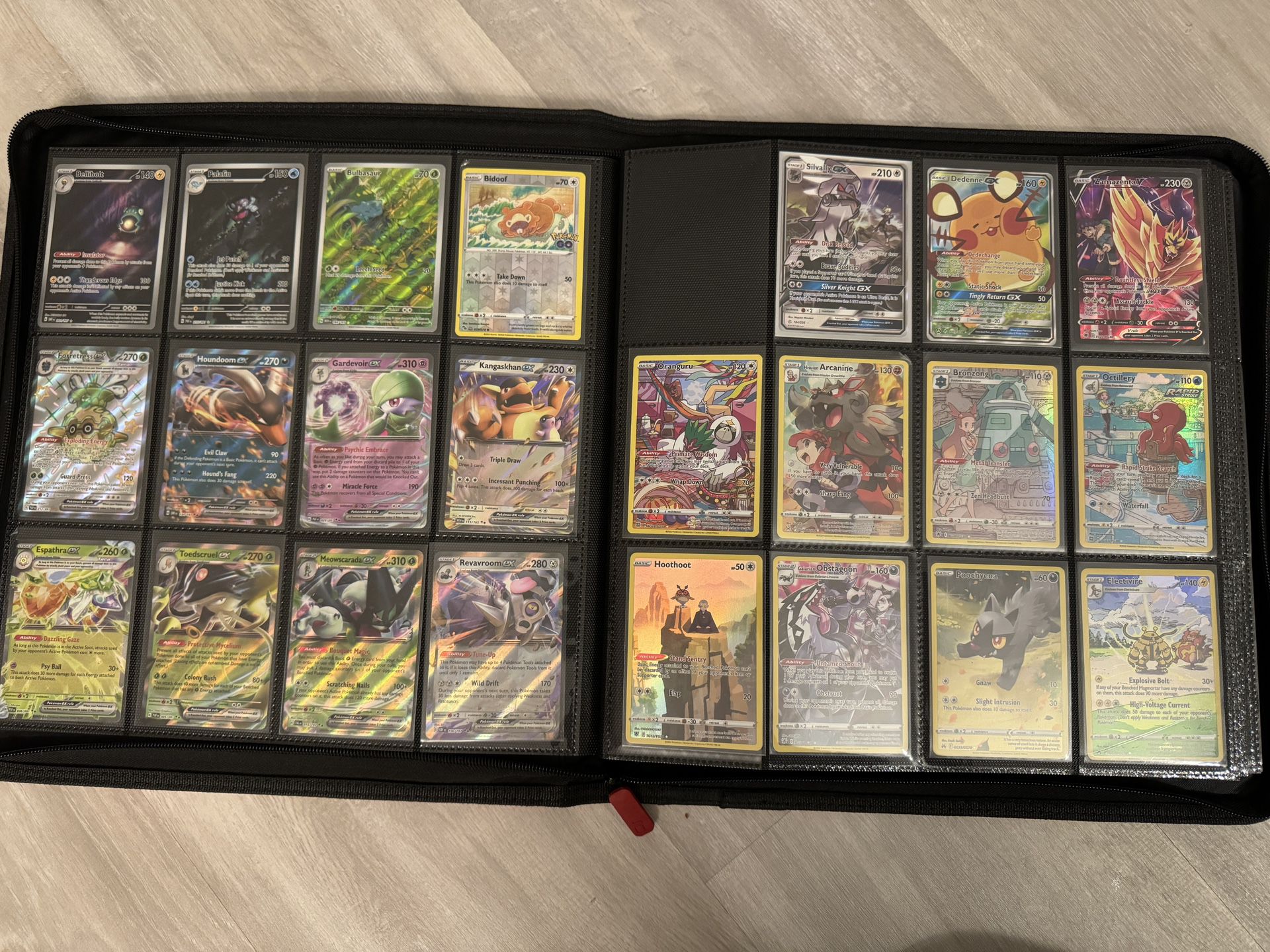 Pokemon Binder Collection (Over 300 Cards)