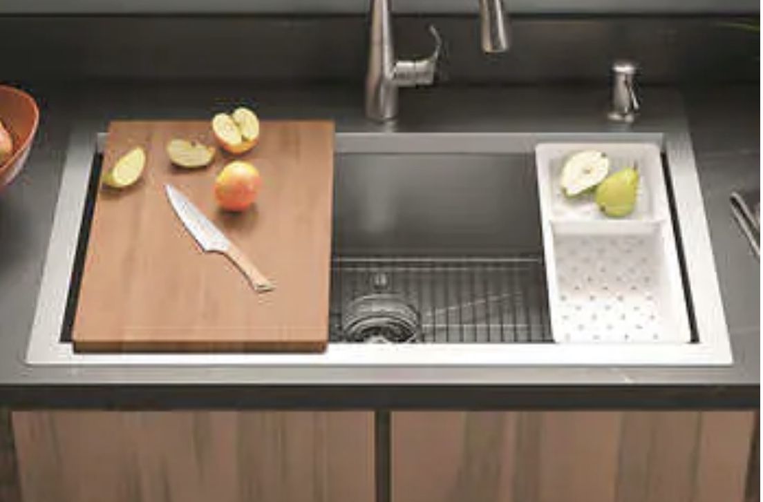 KOHLER Cater Accessorized Kitchen Sink