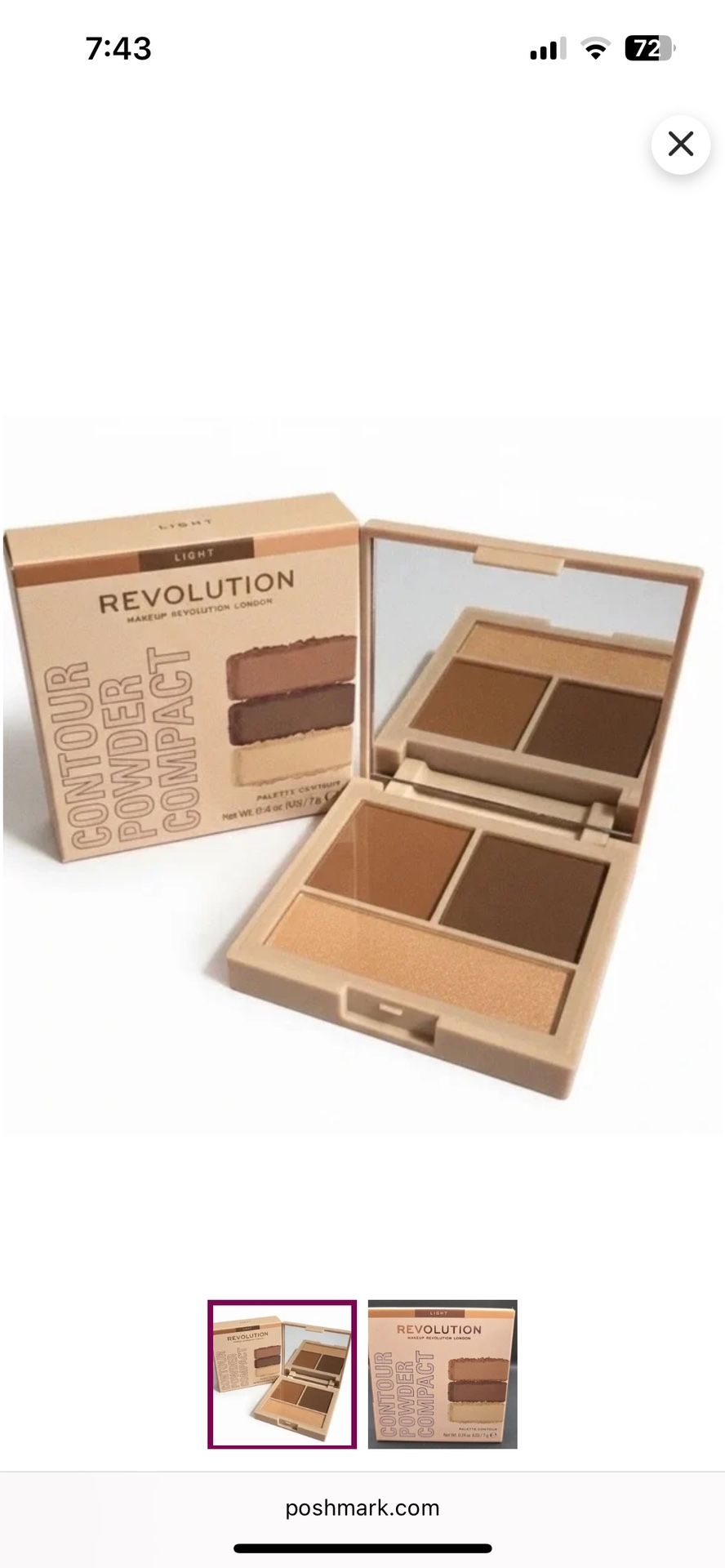 Contour, Highlighter, And Bronzer Kit. Color: Light To Medium by REVOLUTION