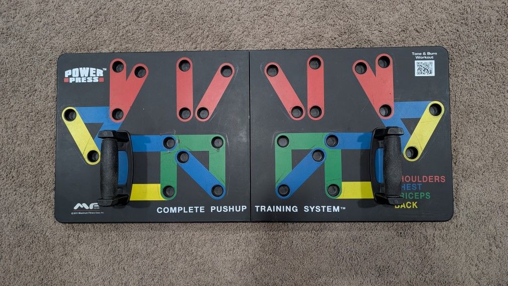 Power Press Complete Pushup Training System $35 OBO