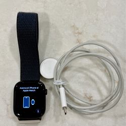 Apple Watch Series 10 46mm GPS Jet Black Aluminum Good Condition