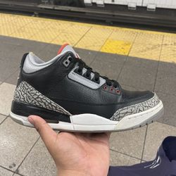 Air Jordan 3 Black Cement 2018 Read Description
