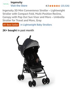 Travel stroller
