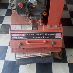 6.5 Horsepower Compact Vibrator Plate
