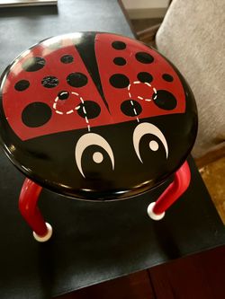 Kids Ladybug Stool