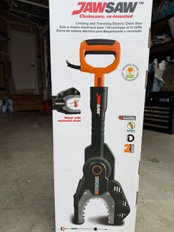 NEW! Worx JawSaw Limbing & Trimming Electric Chainsaw