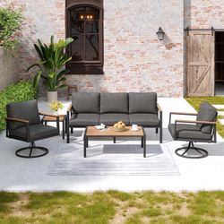 4pc outdoor patio furniture set