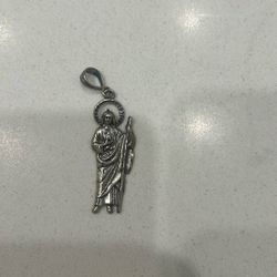 SAN JUDAS PENDENT SLIVER (STAMP 925)‼️