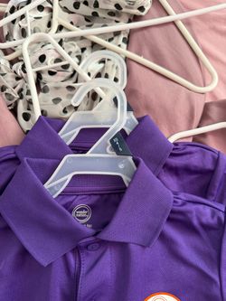 Wonder Nation Kids Purple Polo Shirt Size XS 4-5
