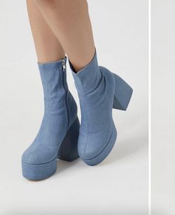 Denim Platform / Size 8 