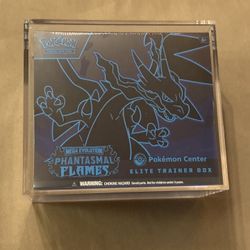 Pokémon - Phantasmal Flames - Pokémon Center Elite Trainer Box (ETB) - Comes With Acrylic - Factory Sealed 