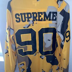 Supreme X Cancer Research camo jersey