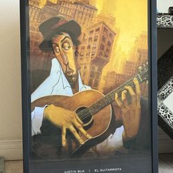 Guitar Music Picture Frame 