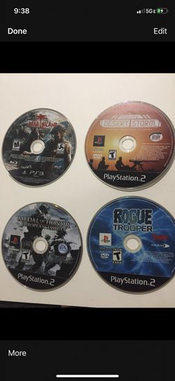 Ps2 and ps3 videogames