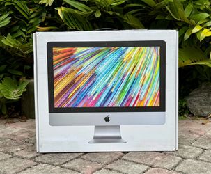 ⭕️ Apple iMac 21.5” Original Box With Foam Inserts & Protective Sleeve