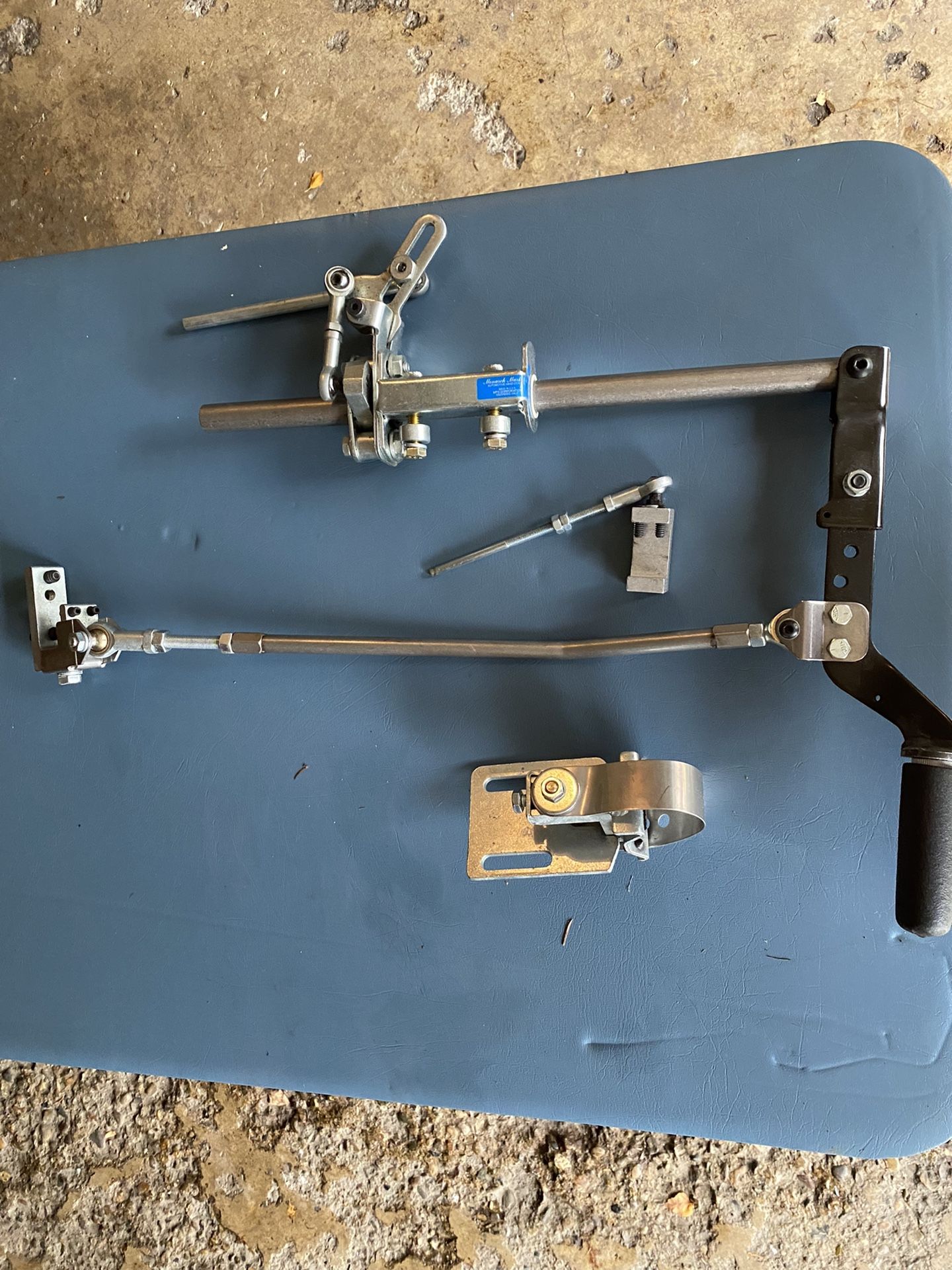 Break and gas mechanism