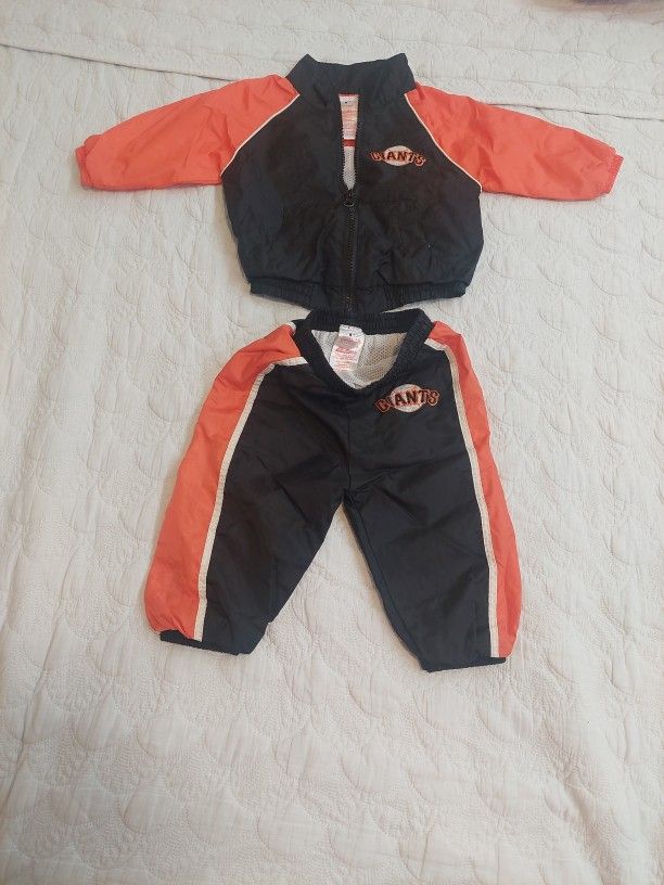 Giants Suit Jacket And Pants For 6 months Baby