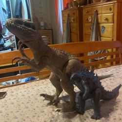 Vintage Jurassic World And Godzilla Toy