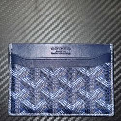 Blue Goyard Wallet