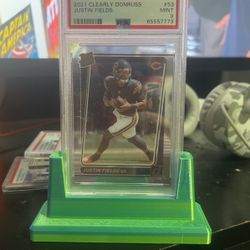 Justin Fields Rated Rookie Psa Mint 9