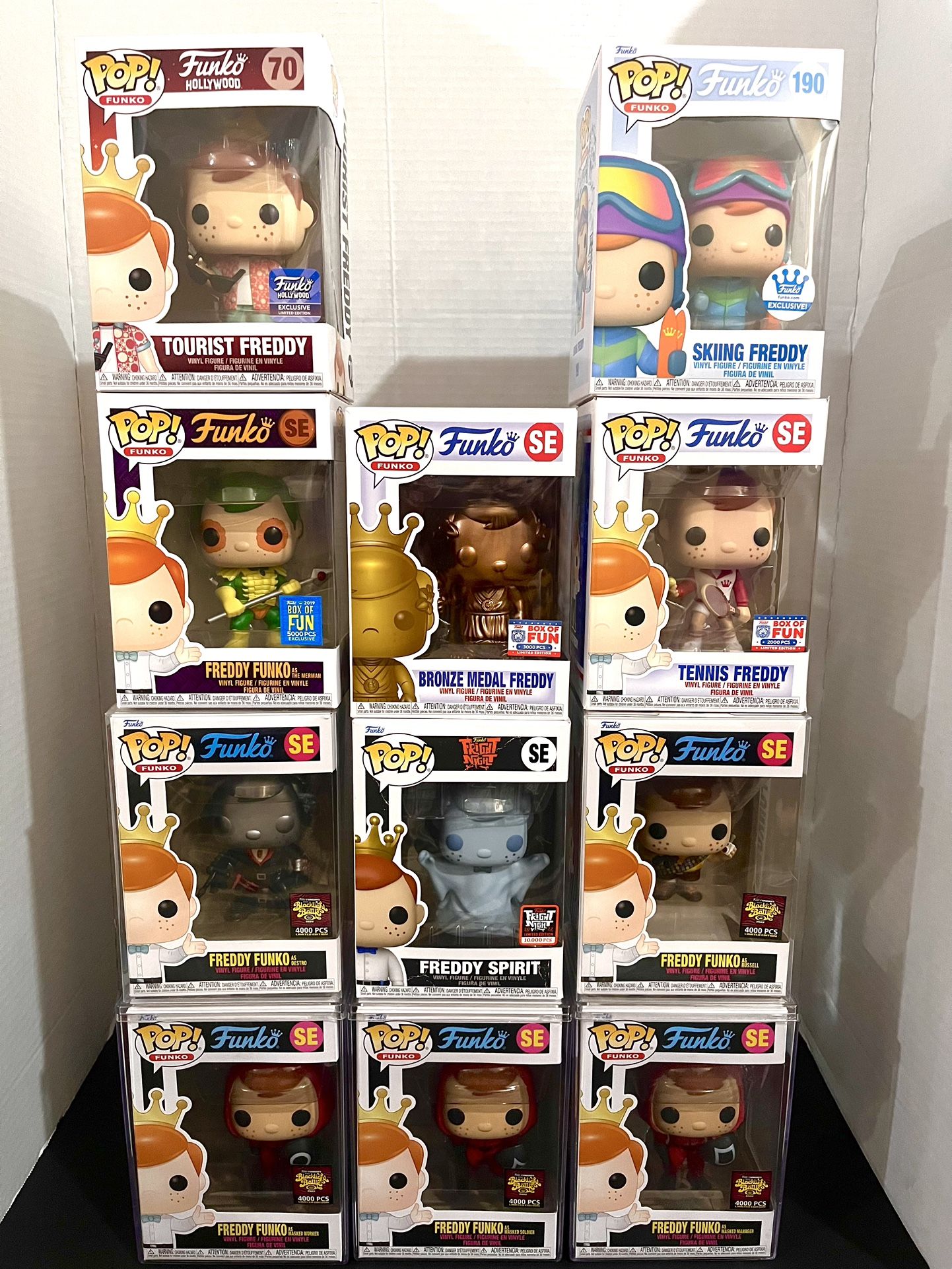 Freddy Funko Pops!!!!