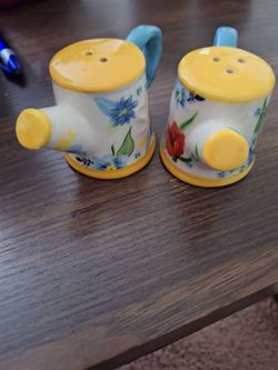 Pioneer woman "Spring bouquet" salt and pepper shakers