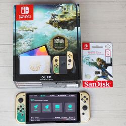 NINTENDO SWITCH OLED MOD WITH 300 GAMES + 25000 RETROS 