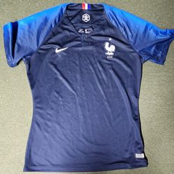 France National Team Soccer Jersey Size Youth Large