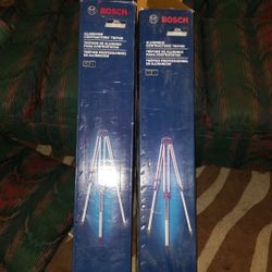 (2) Bosch bt160 aluminium contractor tripod brand new in box