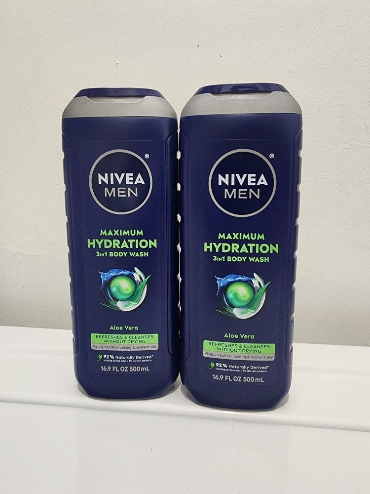 $6 for both. Nivea Body Wash.
