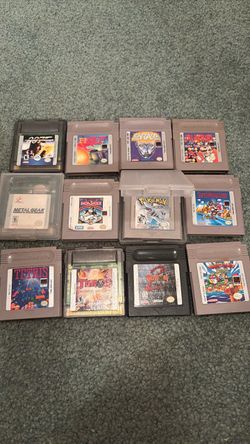 Gameboy Cartridge Lot of 12 Games