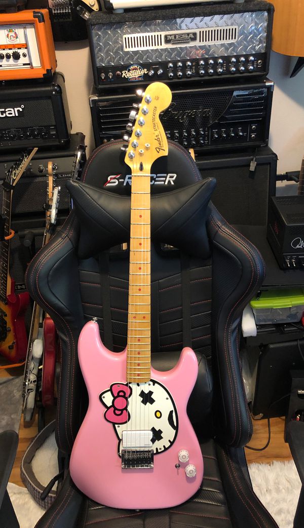 Fender Hello Kitty Custom Stratocaster with Fluence & Acoustic-Phonic