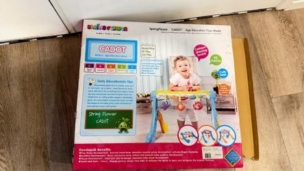 Multi Color Melody Gym – 3-Stage Baby Play Gym with Lights, Music, Rattles & Tactile Toys – Sensory & Motor Skill Development for Newborns & Up